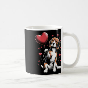 Beagle Dog Valentine's Day Dog Owner Valentine  Coffee Mug