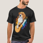Beagle Dog Wearing Sunglasses Playing Guitar Men T-Shirt<br><div class="desc">Beagle Dog Wearing Sunglasses Playing Acoustic Guitar Cool Musician Guitarist Family design Gift Tee Men T-shirt Classic Collection.</div>