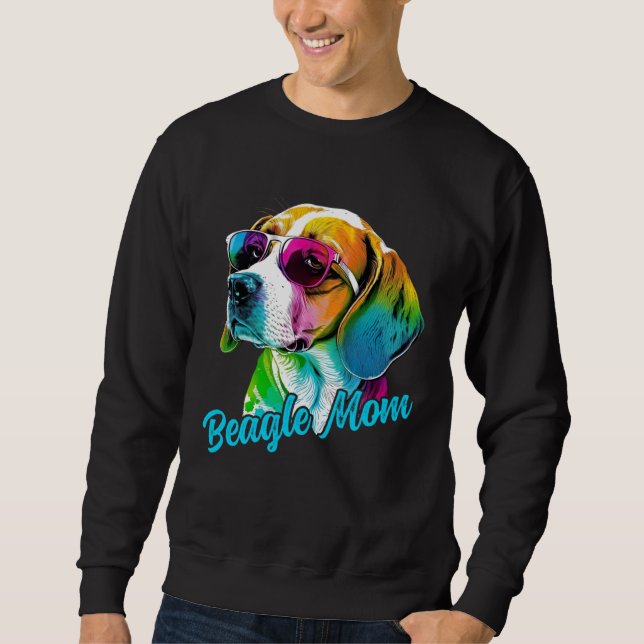Beagle Dogs Beagles Puppy Love Beagle Cute Dog Mom Sweatshirt (Front)