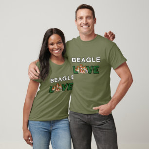 Beagle Dogs Love Family Pets Hunting Dog Animal T-Shirt