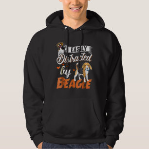 Beagle Easily Distracted By Beagle Hoodie