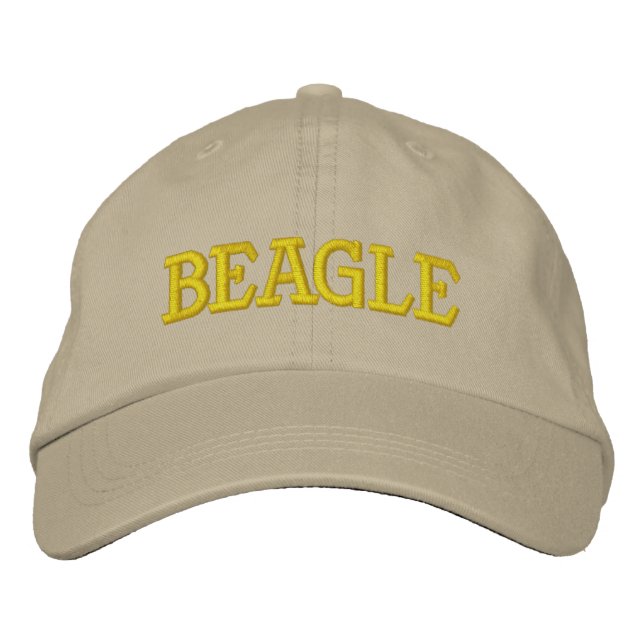 BEAGLE EMBROIDERED HAT (Front)