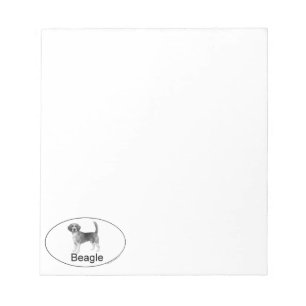 Beagle Euro-type Notepad