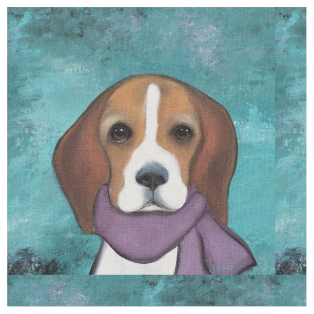 Beagle  fabric (Close Up)