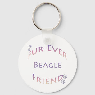 Beagle Furever Key Ring
