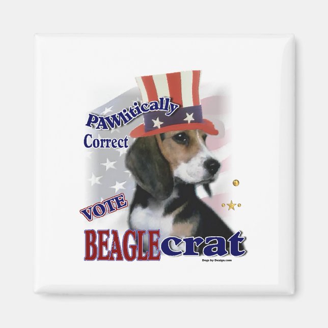 Beagle Gifts Magnet (Front)