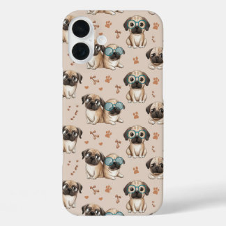 "Beagle Giggle Squad" iPhone 16 Plus Case