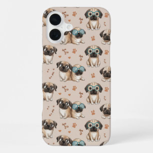 "Beagle Giggle Squad" iPhone 16 Plus Case