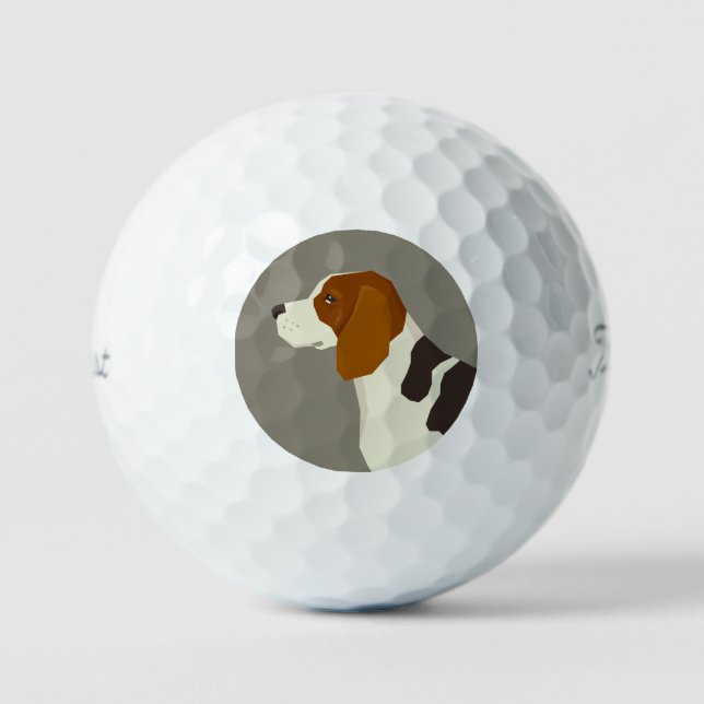 Beagle Golf Balls (Front)