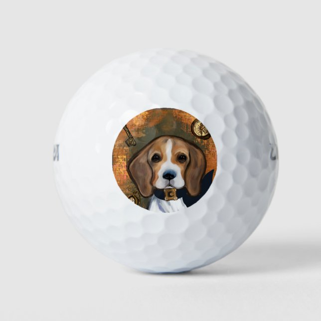 Beagle      golf balls (Front)