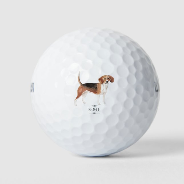 Beagle Golf Balls (Front)