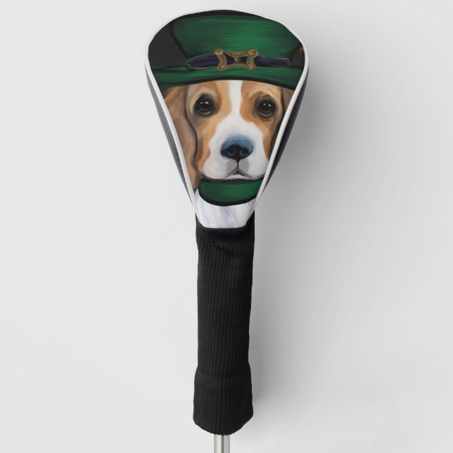 Beagle       golf head cover (Front)