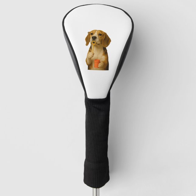 Beagle           golf head cover (Front)