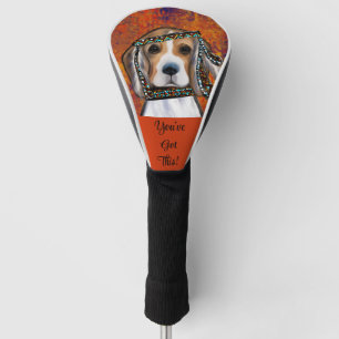 Beagle golf head cover