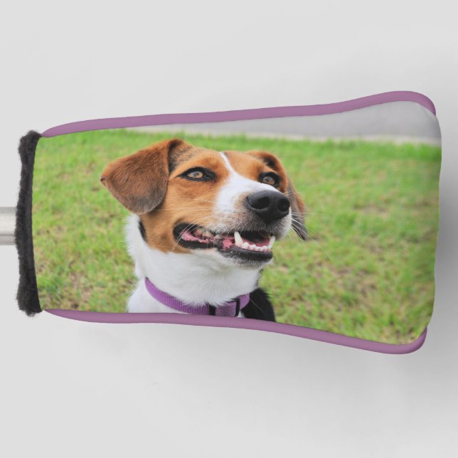 Beagle Golf Head Cover (Front)