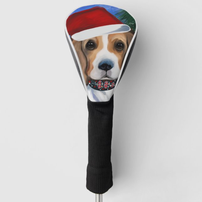 Beagle       golf head cover (Front)