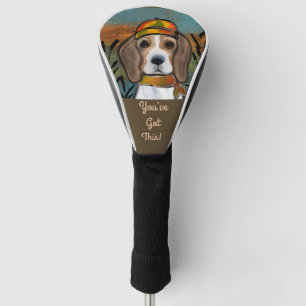 Beagle golf head cover