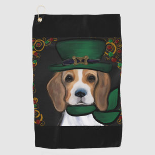 Beagle        golf towel