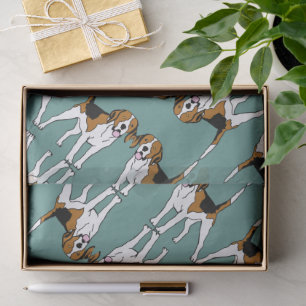 Beagle Good Luck Tissue Paper