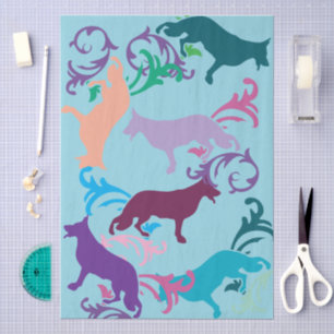 Beagle Good Luck Tissue Paper