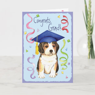 Beagle Graduate Card
