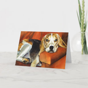 Beagle, Greeting Card