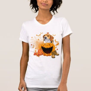 Beagle Halloween T ShirtBeagle Dog Halloween T-Shirt
