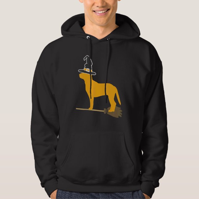 Beagle Halloween Witch Hoodie (Front)