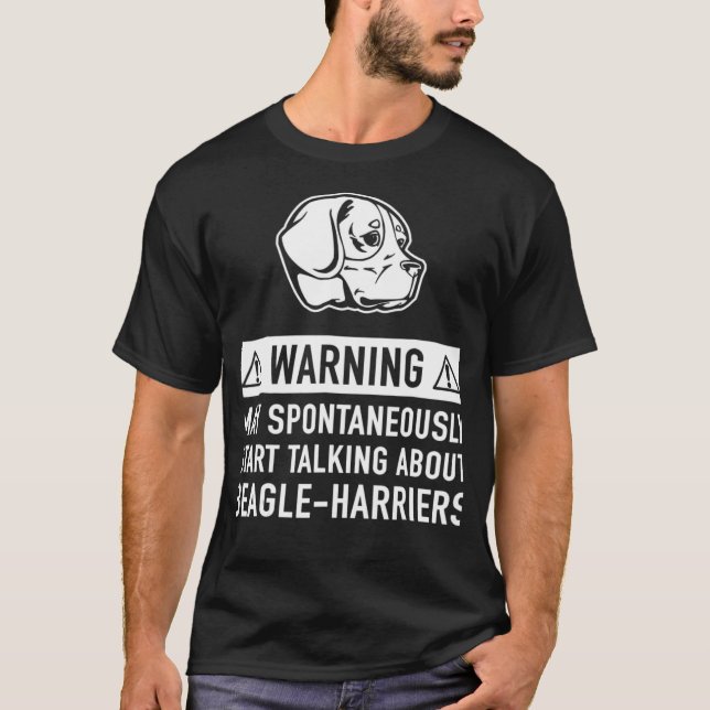 Beagle-Harrier Dog Owner  Idea T-Shirt (Front)