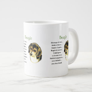 Beagle Heritage of Love Large Coffee Mug