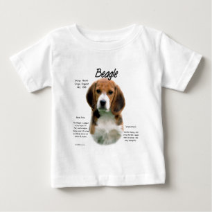 Beagle History; All About Beagles Baby T-Shirt