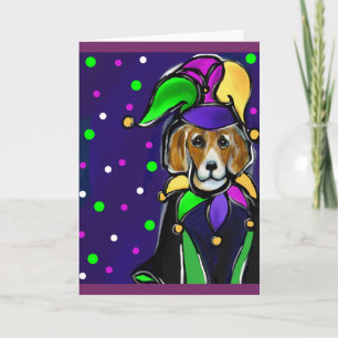 BEAGLE HOLIDAY CARD