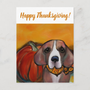 BEAGLE HOLIDAY POSTCARD
