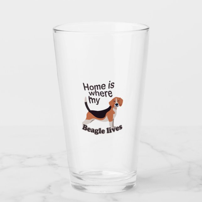 Beagle Home Glass (Front)