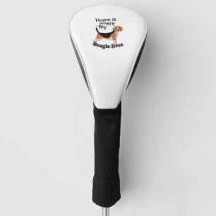 Beagle Home Golf Head Cover