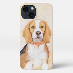 Beagle Hound Dog Painting Original Animal Art iPhone 13 Case