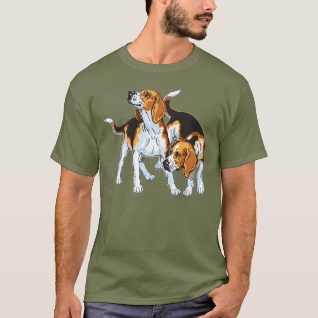 beagle hound T-Shirt (Front)