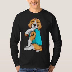 Beagle I Love Mum Apparel Dog Mum Gifts Womens T-Shirt