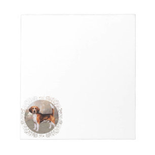 Beagle in Country Setting Notepad