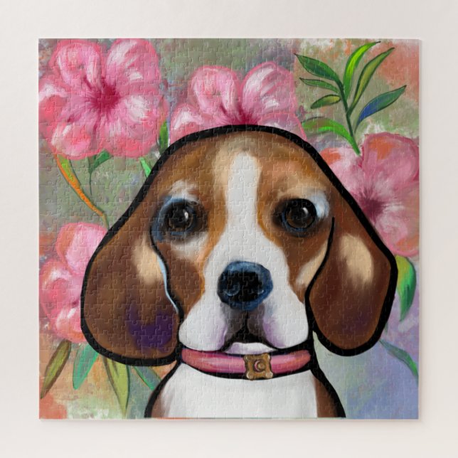 Beagle           jigsaw puzzle (Vertical)