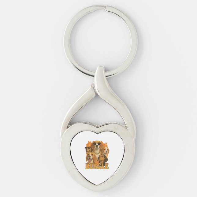 Beagle         key ring (Front)
