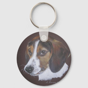 Beagle Key Ring