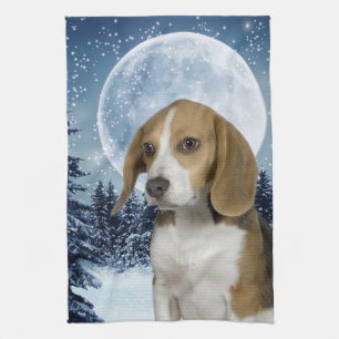 Beagle Kitchen Towel