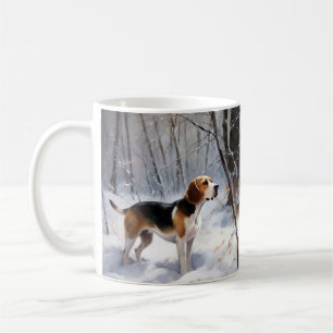 Beagle Let It Snow Christmas  Coffee Mug