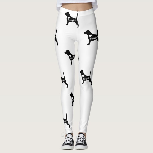 BEAGLE LOVE LEGGINGS (Front)