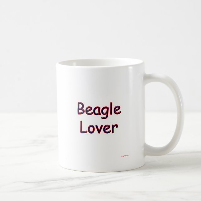 Beagle Lover Coffee Mug (Right)