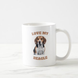 Beagle Lover Design Coffee Mug