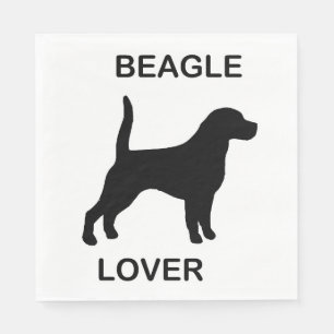 Beagle lover napkin