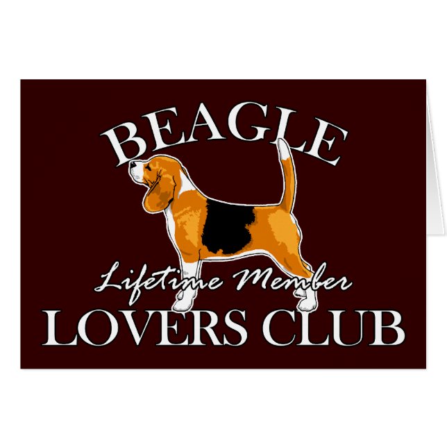 Beagle Lovers Club (Front Horizontal)