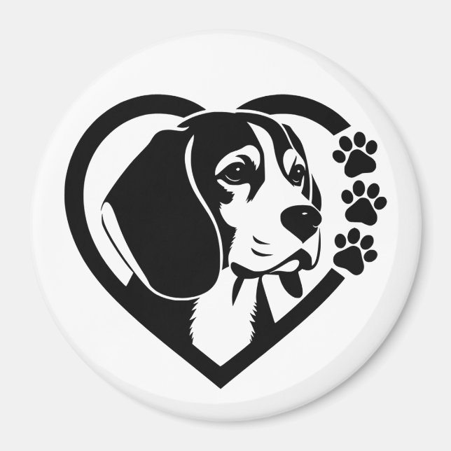 Beagle Magnet (Front)